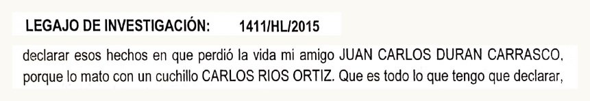 Fragmento del legajo 1411/HL/2015